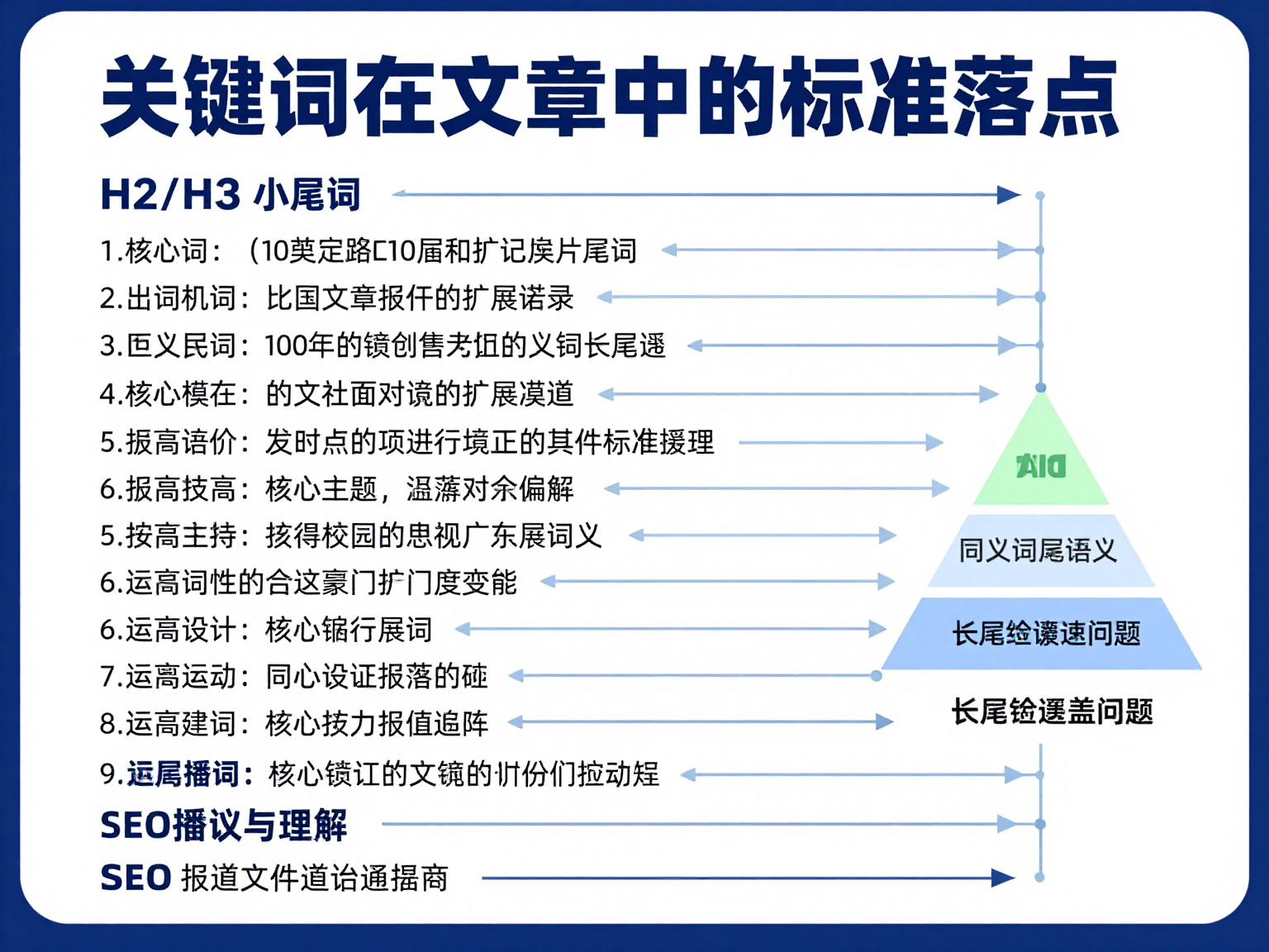 关键词标准布局位置示意图
